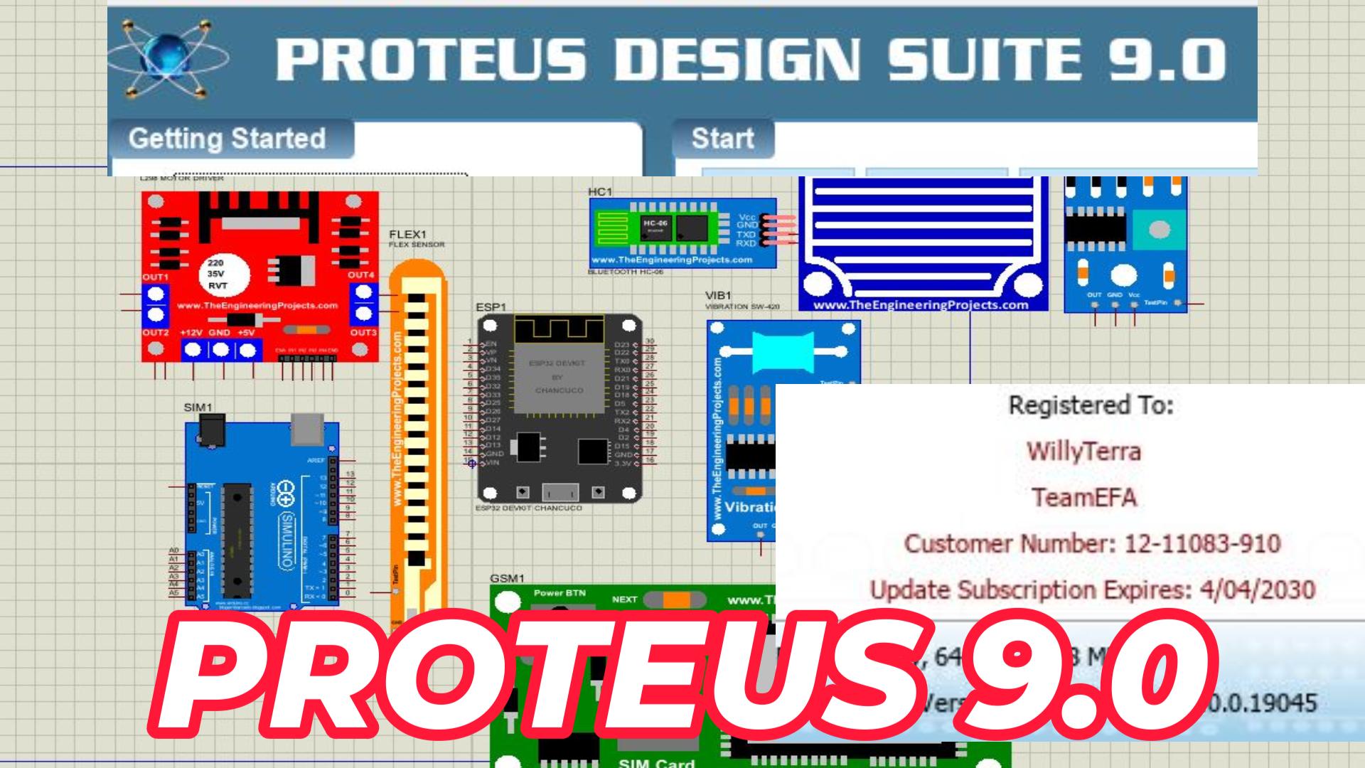 COMO DESCARGAR E INSTALAR PROTEUS 9.0 2026 snapshot 20